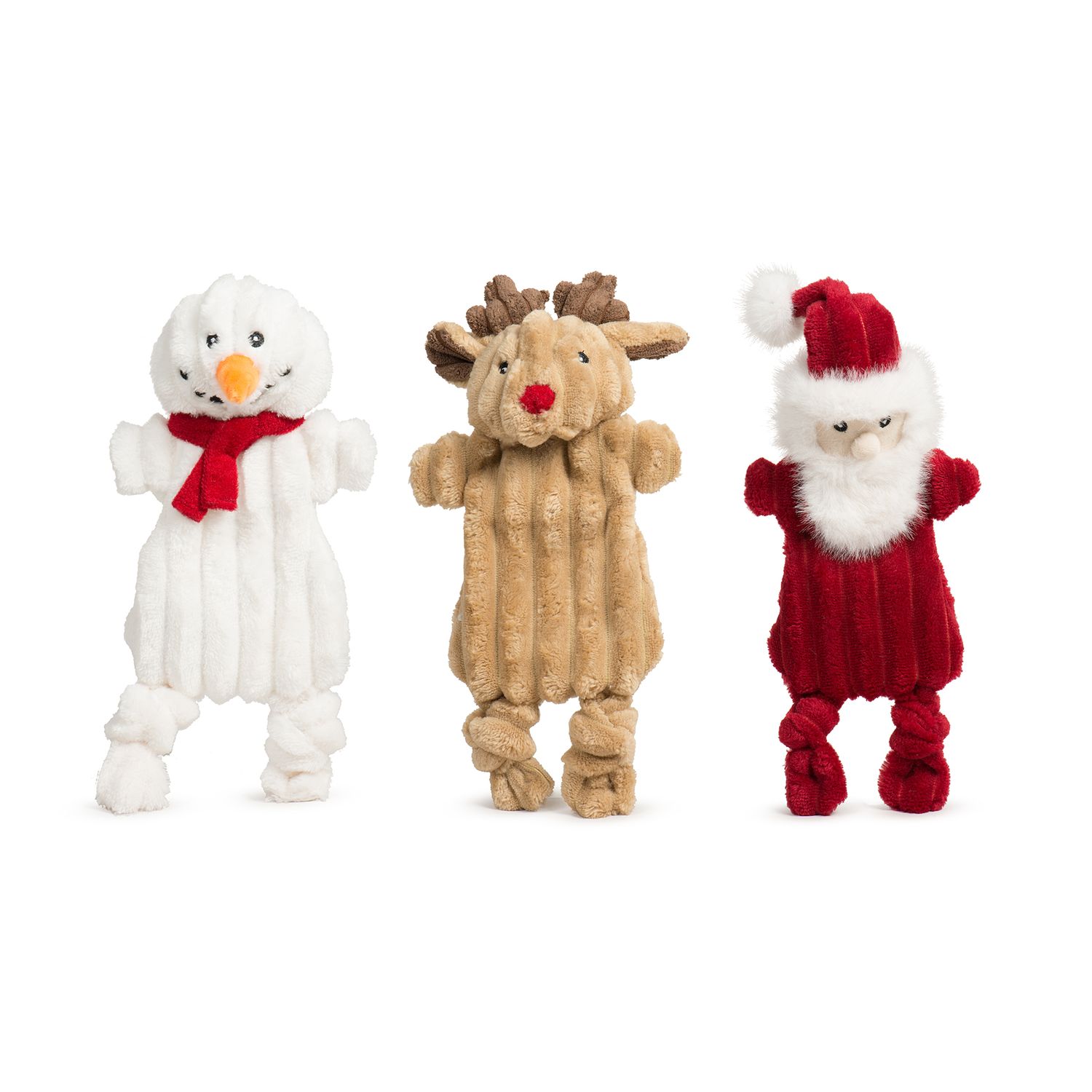 Holiday Hugglehounds: HuggleFlatties 3 piece, S