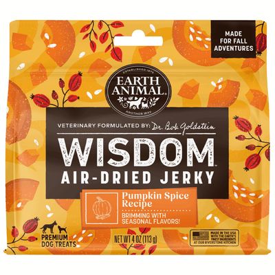 Earth Animal Wisdom: Jerky Pumpkin Spice, 4 oz