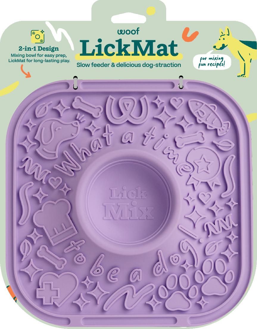 Woof Lickmat: Lavender