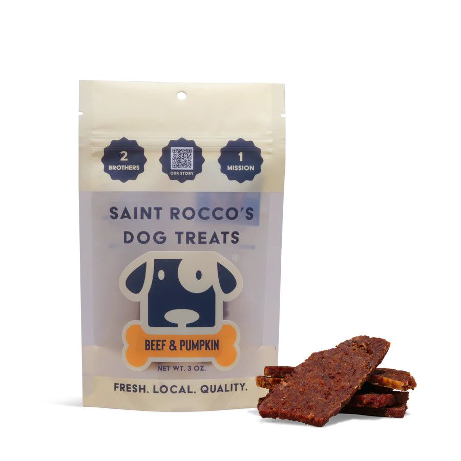 Saint Rocco&#39;s Treats: Beef &amp; Pumpkin, 8oz