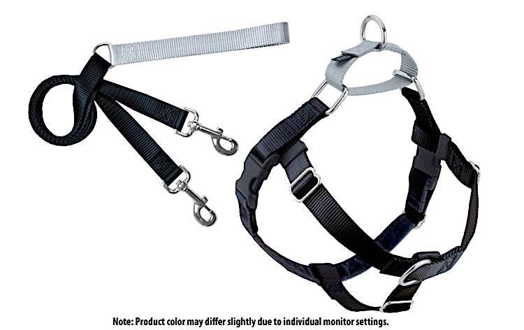 Freedom No-Pull Harness: Black, Size: 5/8 &quot; XS