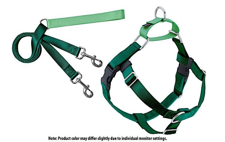 Freedom No-Pull Harness: Kelly Green Freedom No-Pull Harness: Kelly Green, Size: 5/8" XS