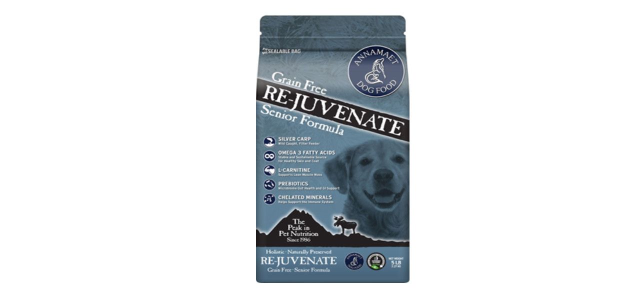 Annamaet Senior Re-juvenate Grain Free: Silver Carp, Size: 5 lb