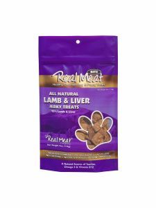 Real Meat Jerky Treats: Lamb &amp; Liver, Size: 4 oz