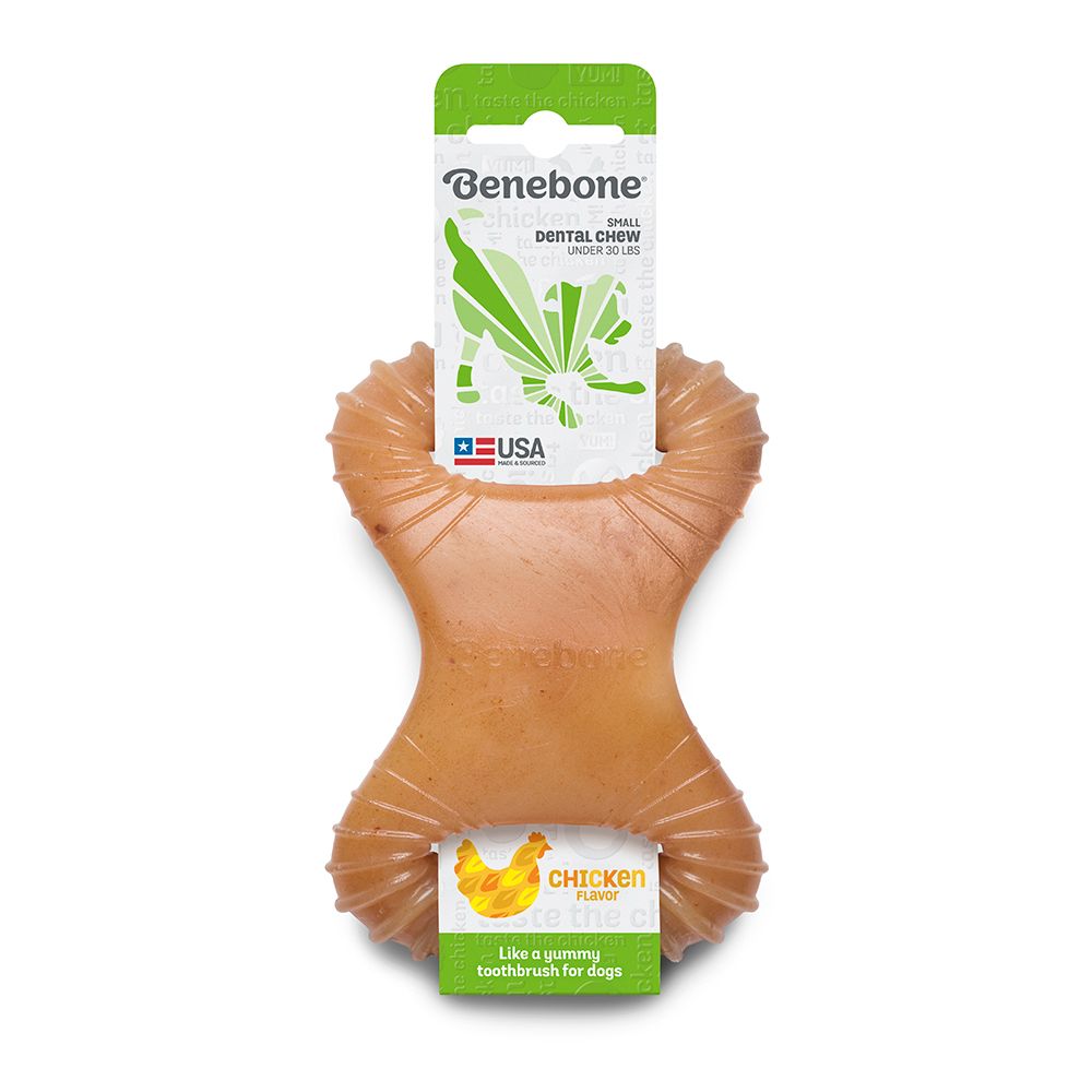 Benebone Dental Chew: Chicken, Size: Small