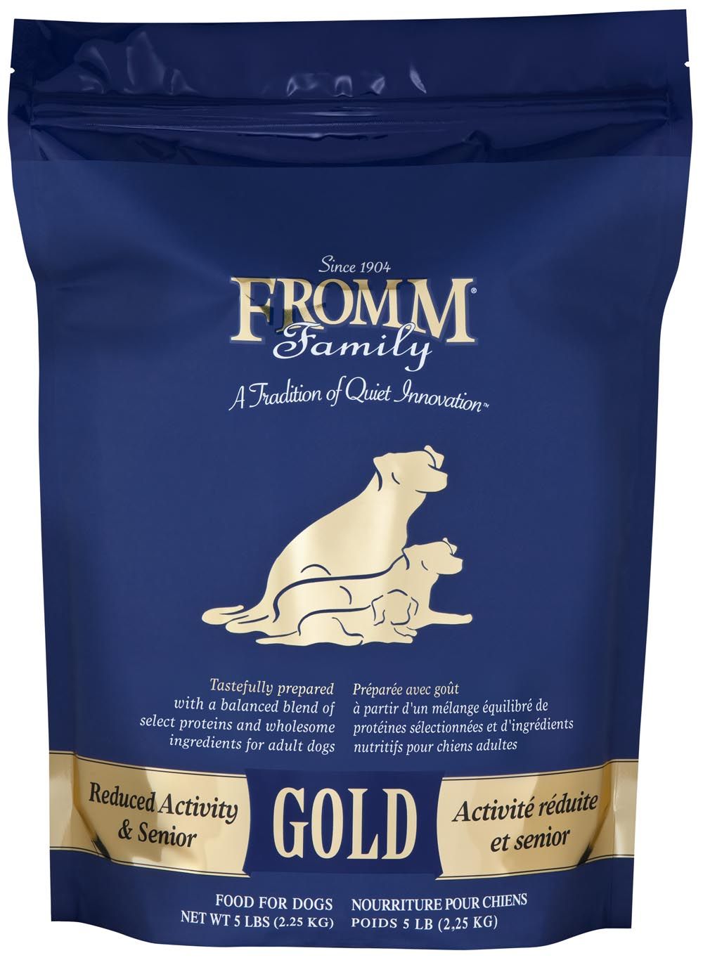 Fromm Gold Reduced Activity &amp; Senior, Size: 5 lb