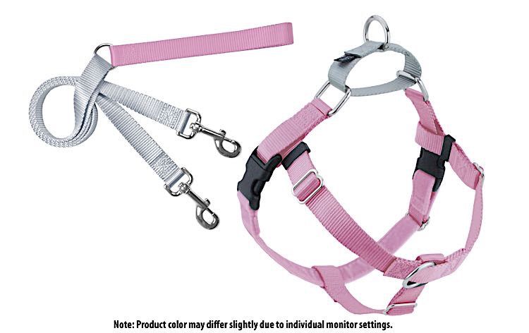 Freedom No-Pull Harness: Rose Pink Freedom No-Pull Harness: Rose Pink, Size: 5/8" XS