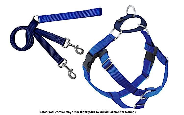 Freedom No-Pull Harness: Royal Blue, Size: 5/8" XS