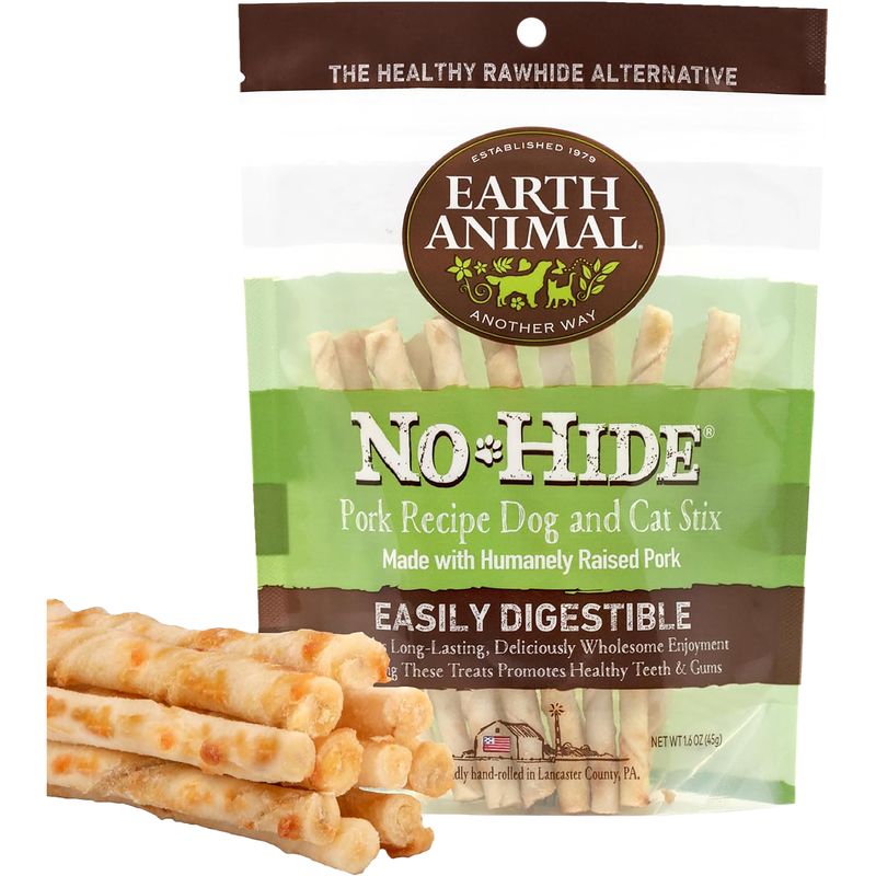 Earth Animal No Hide Stix Pork 10 pack