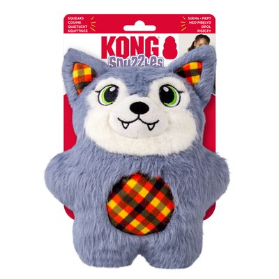 Kong Halloween Snuzzles: Grey Werewolf, M