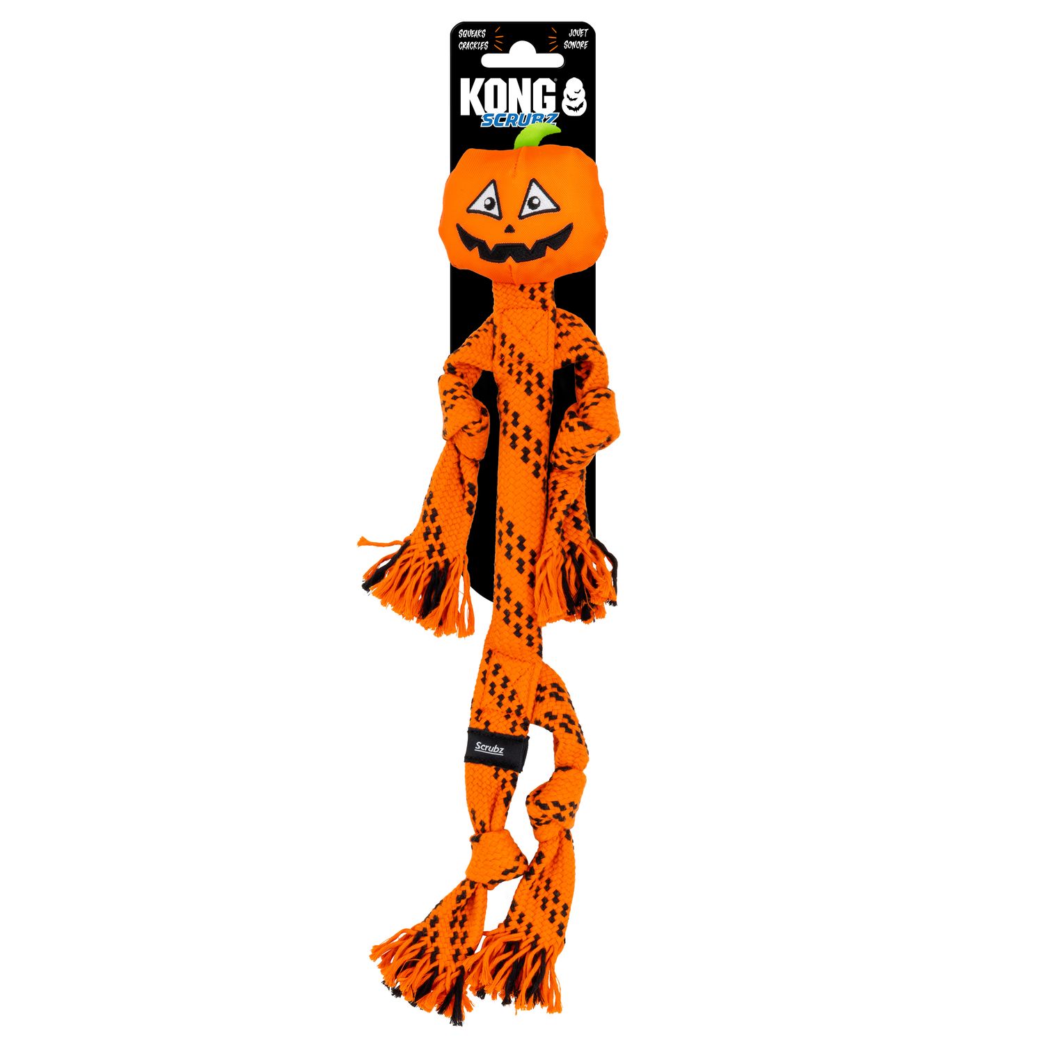 Kong Halloween Scrubz: Jack O Lantern, M