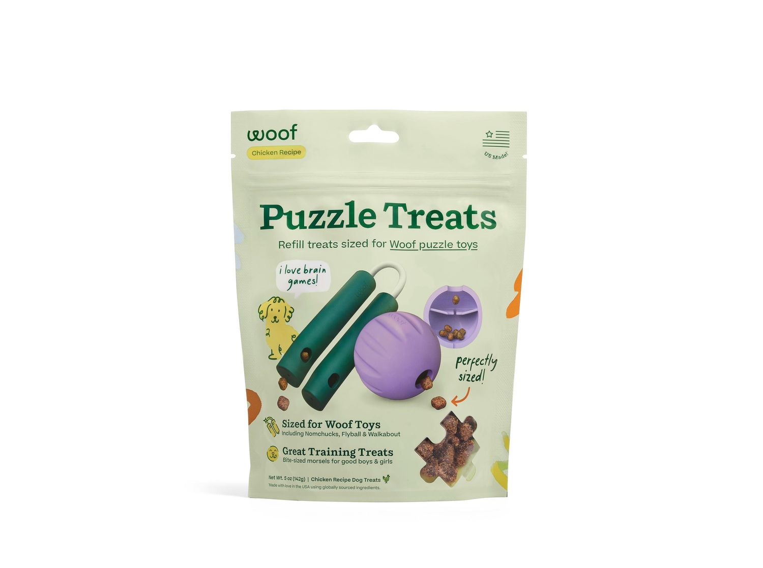 Woof: Puzzle Treats, 5oz