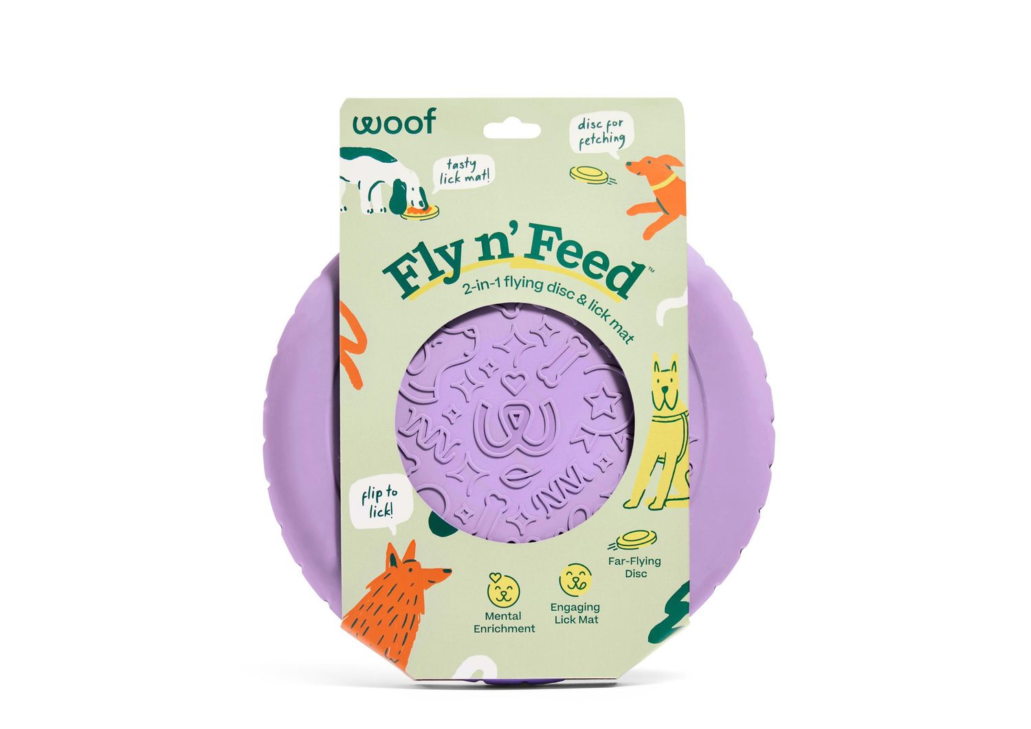 Woof: Fly n' Feed, os
