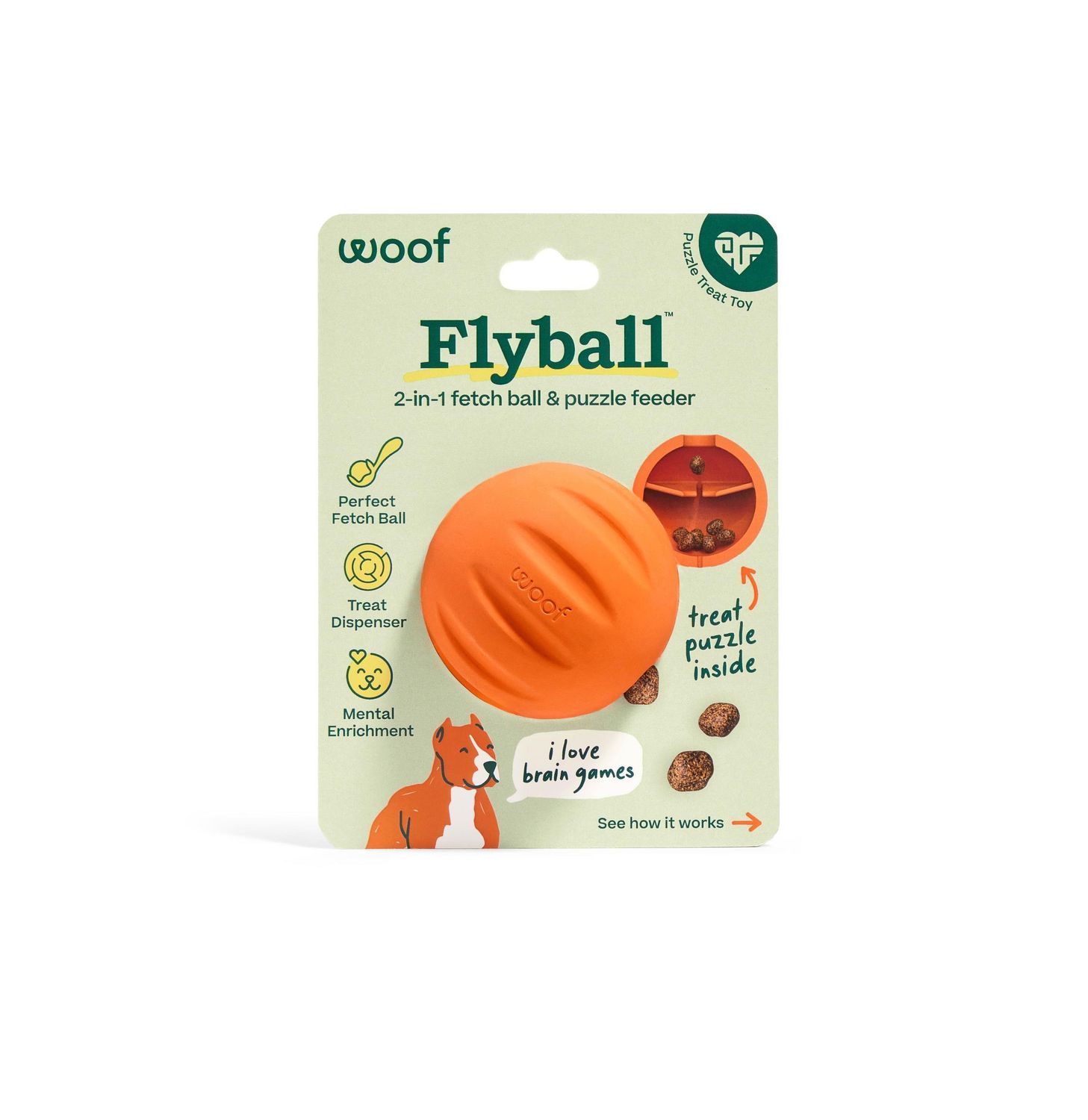 Woof: Flyball, Orange