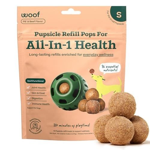 Woof Pupsicle Wellness Pops: All-in-1 Health, S