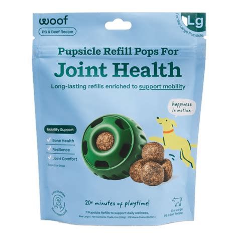 Woof Pupsicle Wellness Pops: Joint Health, L