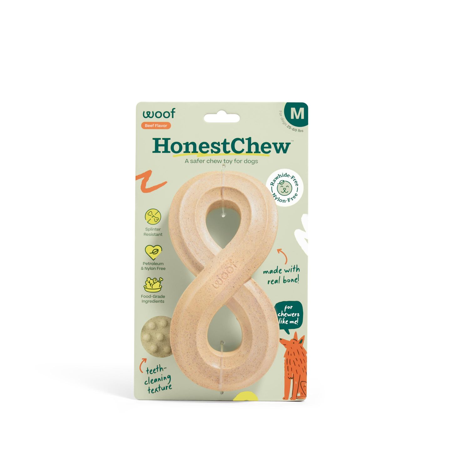Woof Honest Chew: Infinity Bone, M