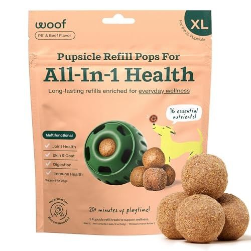 Woof Pupsicle Wellness Pops: All-in-1 Health, XL