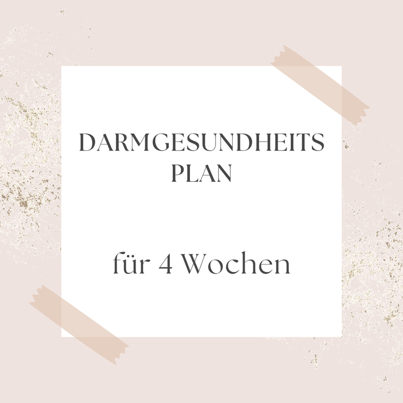 Darmgesundheitsplan für 4 Wochen
