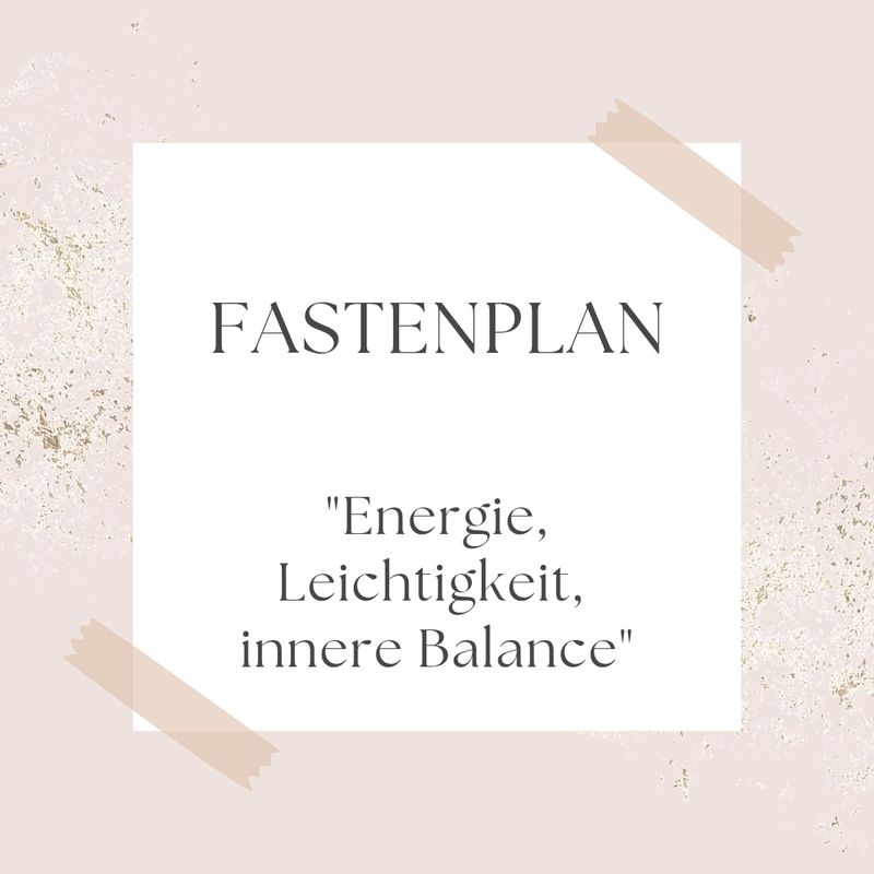 Fastenplan