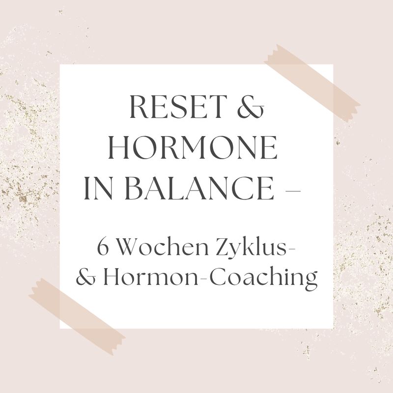 Reset & ​Hormone in Balance