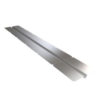 MAGNUM Omega-profielen, aluminium, voor pe-rt 14 mm buis, 1000 x 120 x 0,4 mm