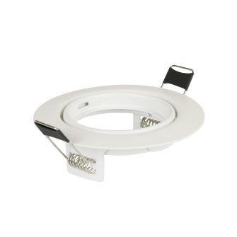 Adurolight® inbouwarmatuur, kantelbaar, wit, 89 mm, excl. lamp