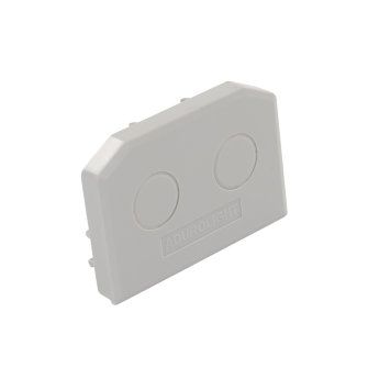 Adurolight® Titan eindkap, manueel aansluiten