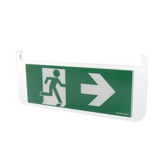 Adurolight® pictogram bord noodverlichting, acrylaat, pijl naar rechts