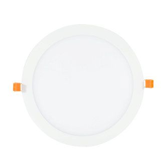 Adurolight® Premium Quality Line platte led downlight, Adriane, wit, 24 W, 4000 K, non flicker