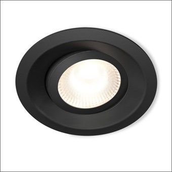 DOWNLIGHT VERSTELBAAR ZWART