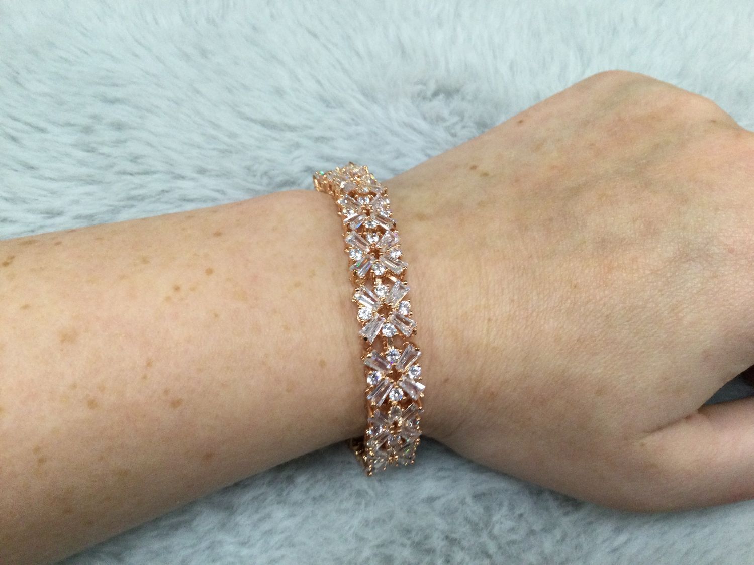 Bracelet - 009, Color: Rose Gold