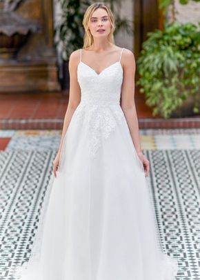 GA2360, Color: Ivory, Size: Size 12
