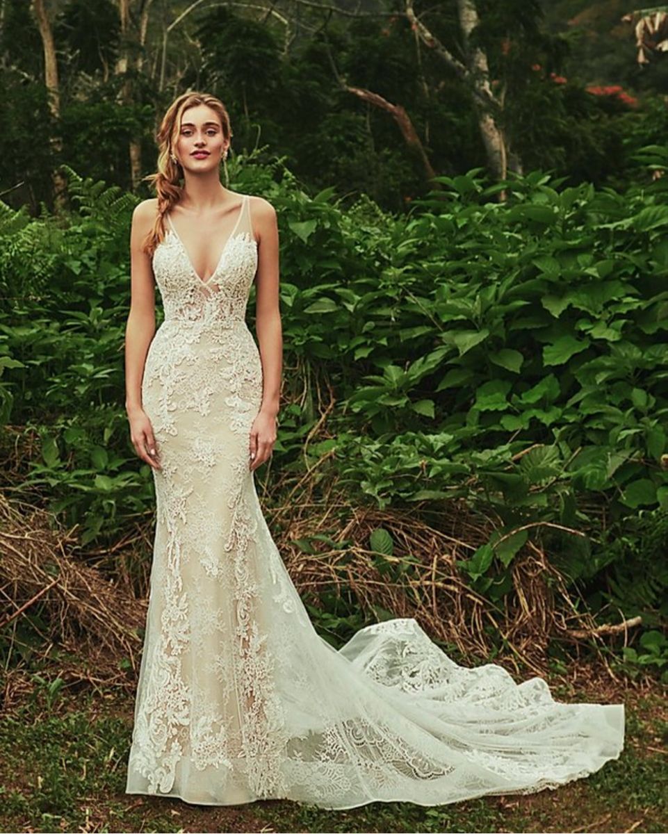 LA20204, Color: Ivory/Light nude, Size: Size 12