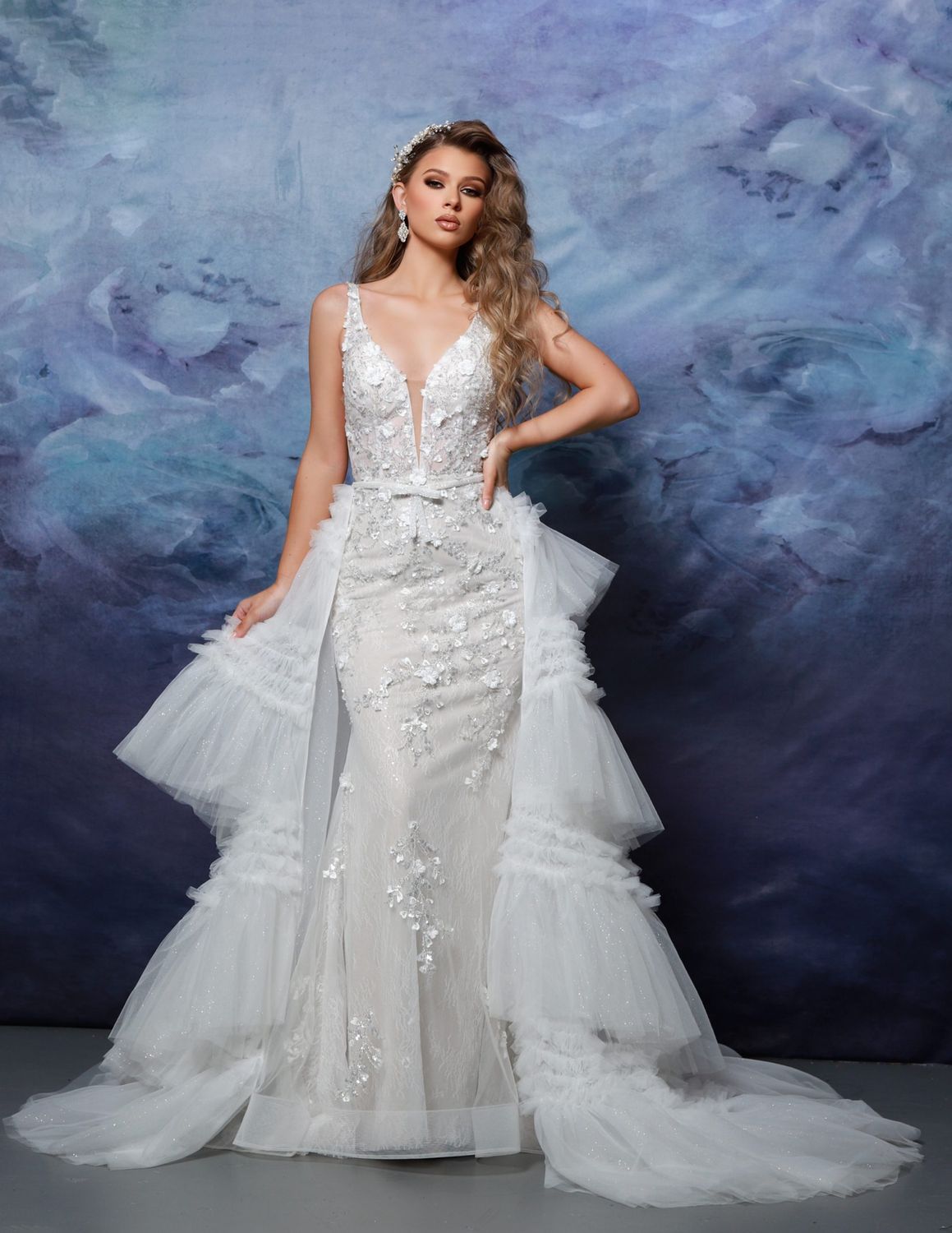 6190 NU, Color: Ivory/Nude, Size: Size 16