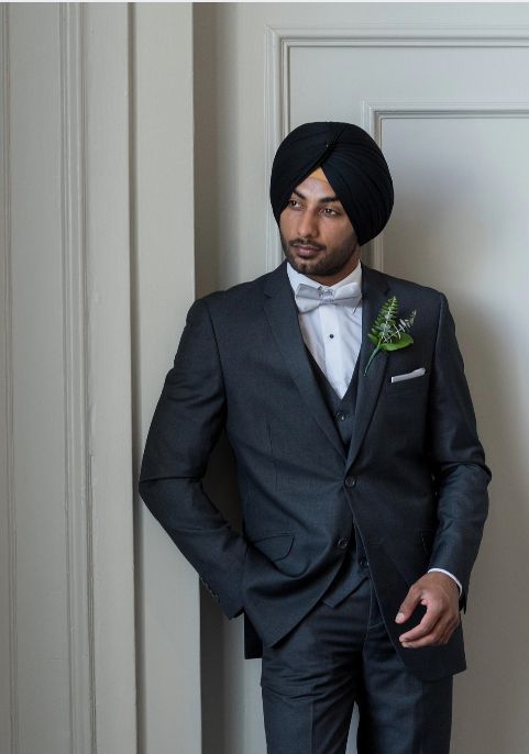 CT601 Charcoal Slim Fit Suit