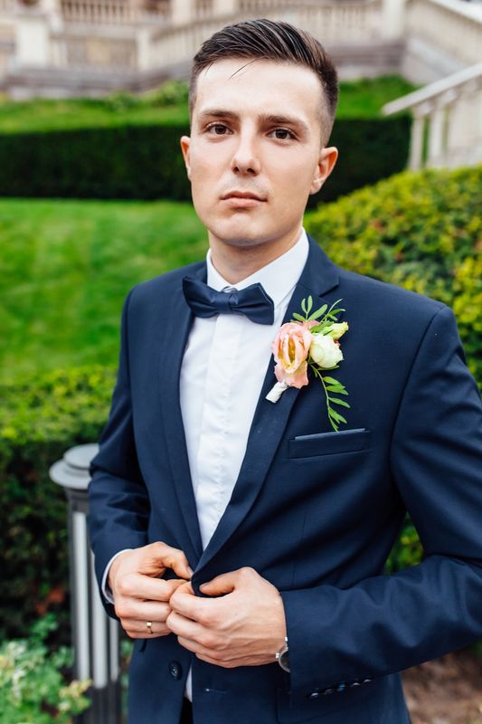 CT701 Navy Classic Fit Suit