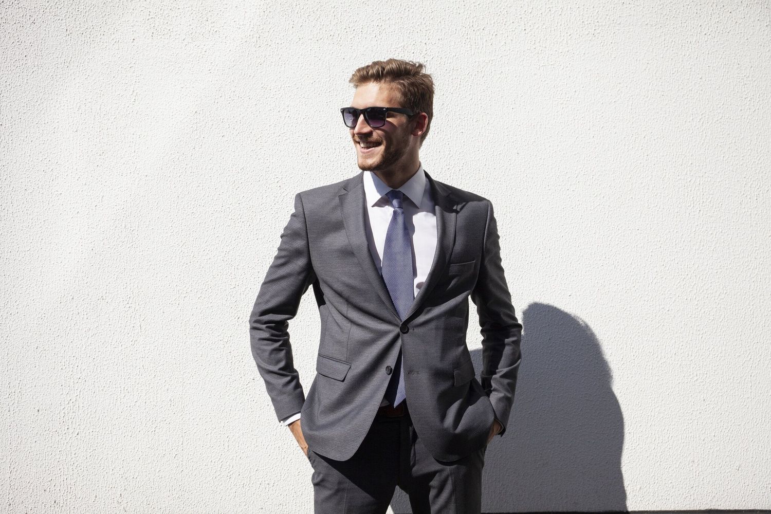 CT601 Medium Gray Slim Fit Suit