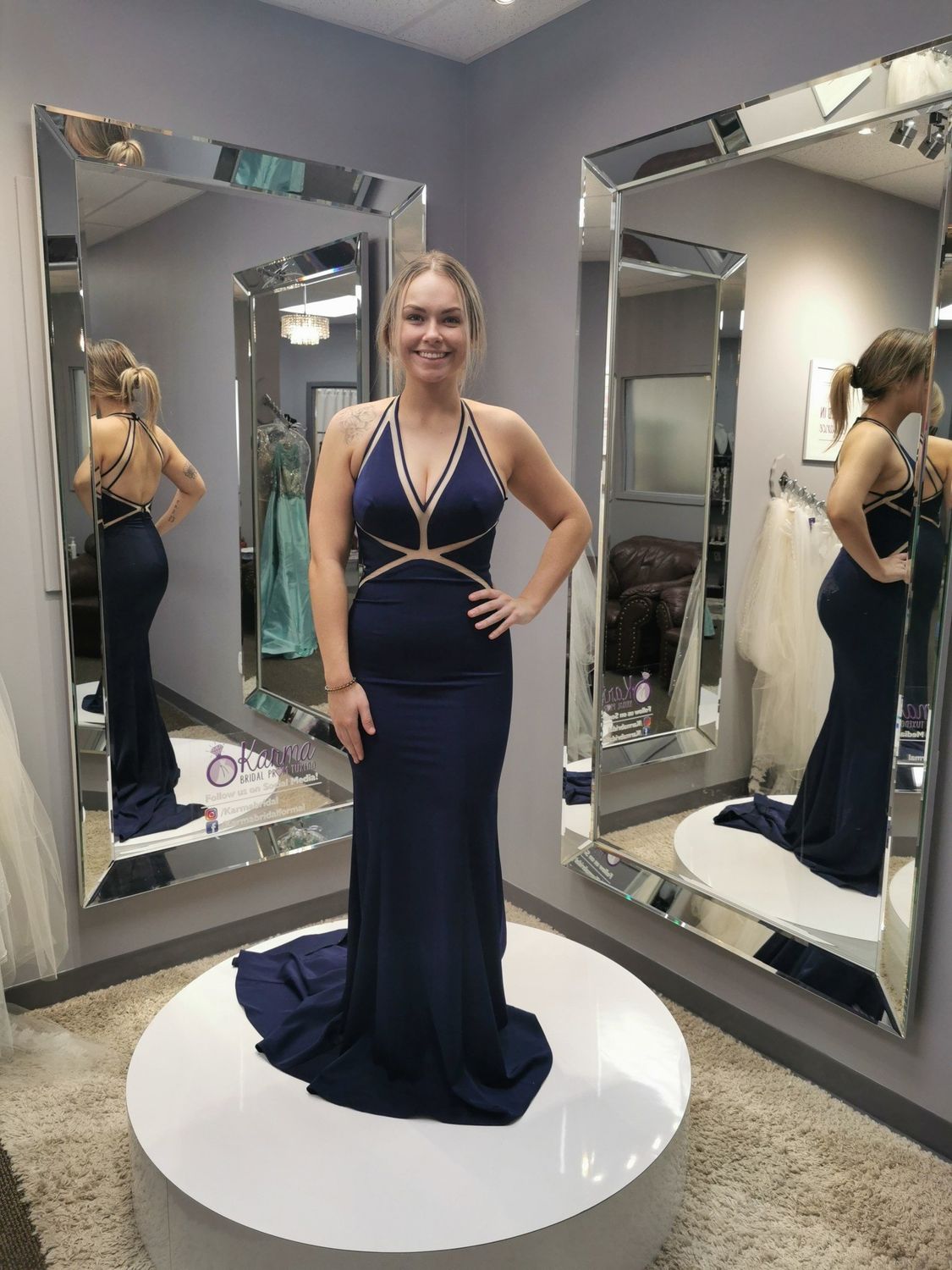 9822, Color: Navy, Size: Size 6