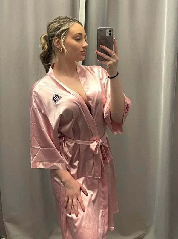 Prom Robe, Colour: Pink, Size: One Size, Alternate Options: Personalized