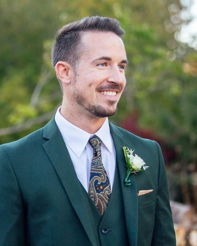 CT601 Green Slim Fit Suit