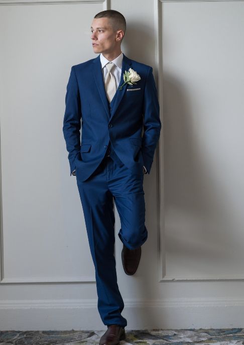 CT601 Indigo Slim Fit Suit