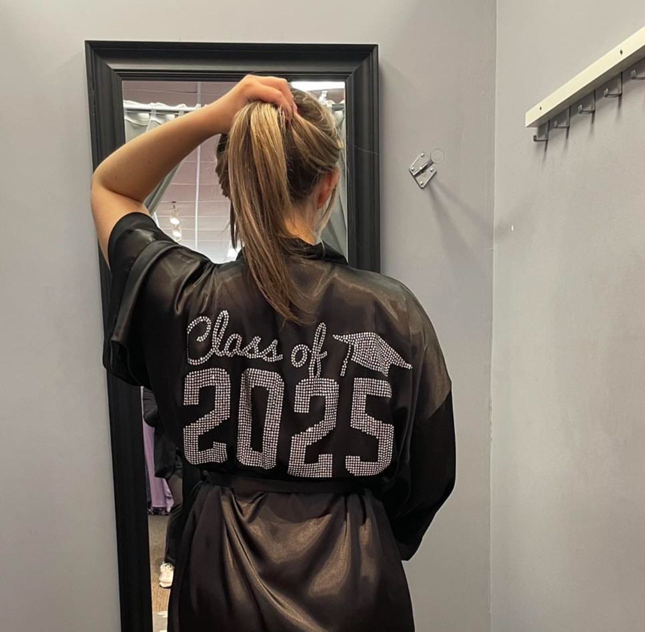 Class of 2025 Rhinestone Robe