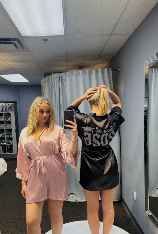Class of 2026 Rhinestone Robe