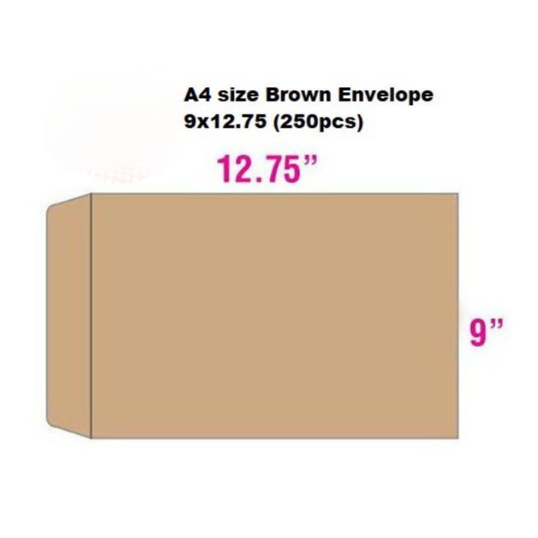 ENVELOPE 9 X12 MANILA LETTER SIZE
