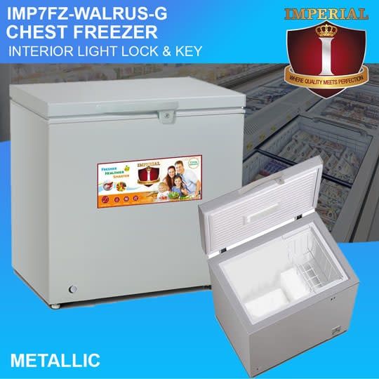 IMP7FZ-WALRUS-G IMPERIAL DEEP FREEZER -- WITH 8 CB COMPRESSOR -- WALRUS