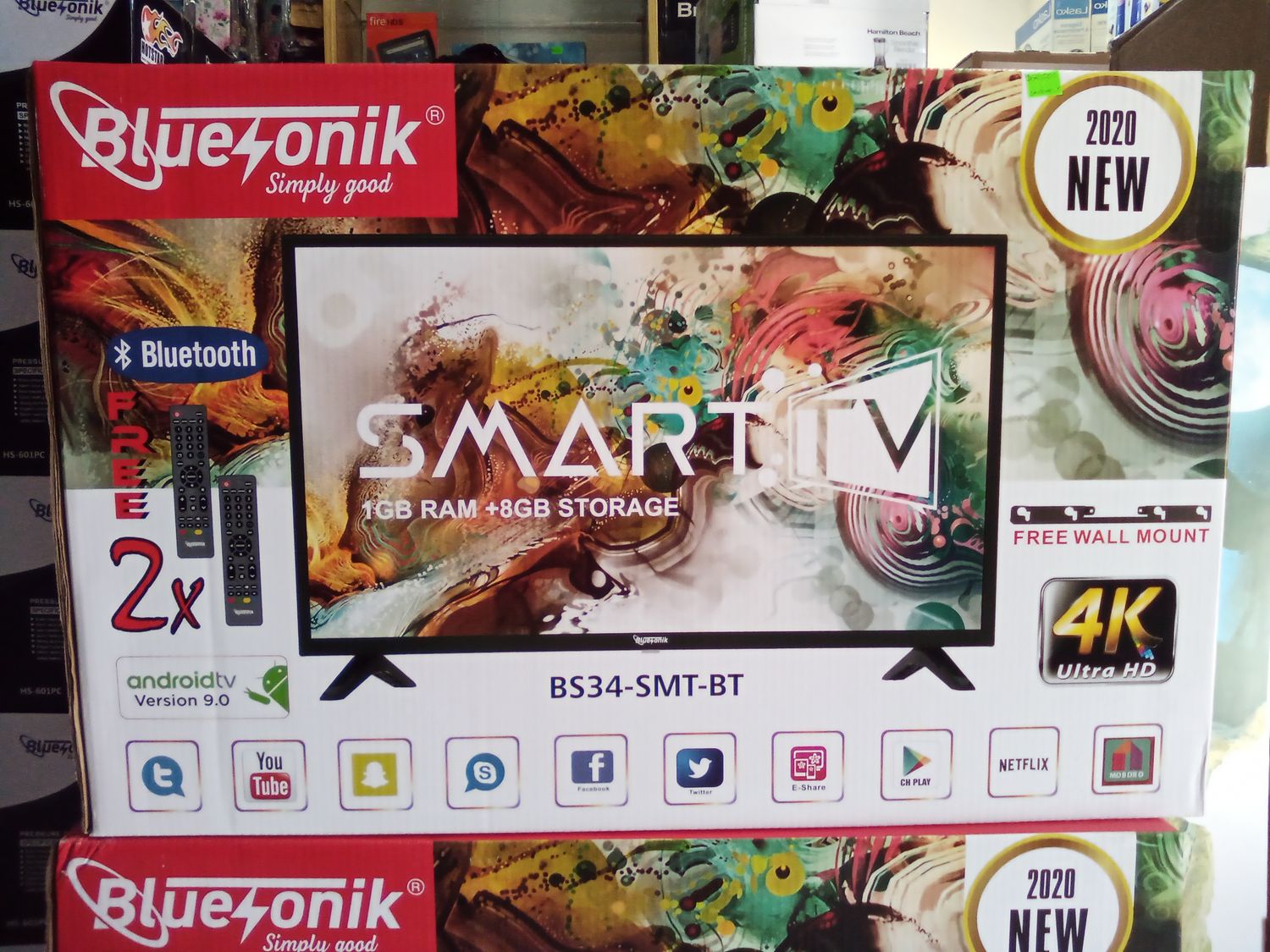 BSK34SMT BLUESONIK SMART TV BSK34-SMT-BT