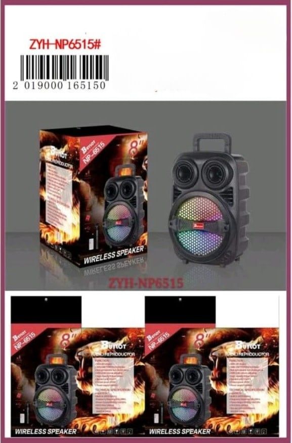 ZHY-NP6515 WIRELESS SPEAKER