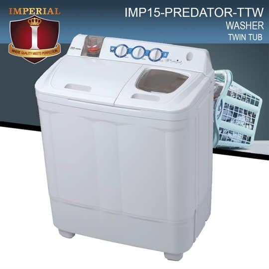 IMP15-PREDATOR-TTW IMPERIAL TWIN TUB 16KG WASHER