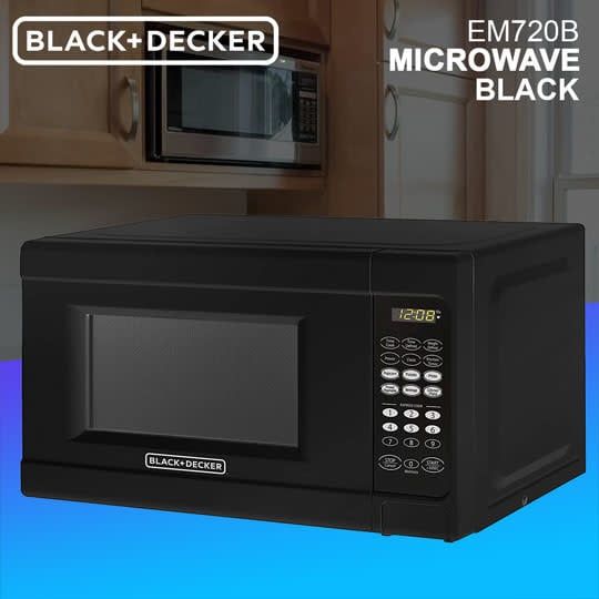BLACK AND DECKER 0.7 MICROWAVE EM720B